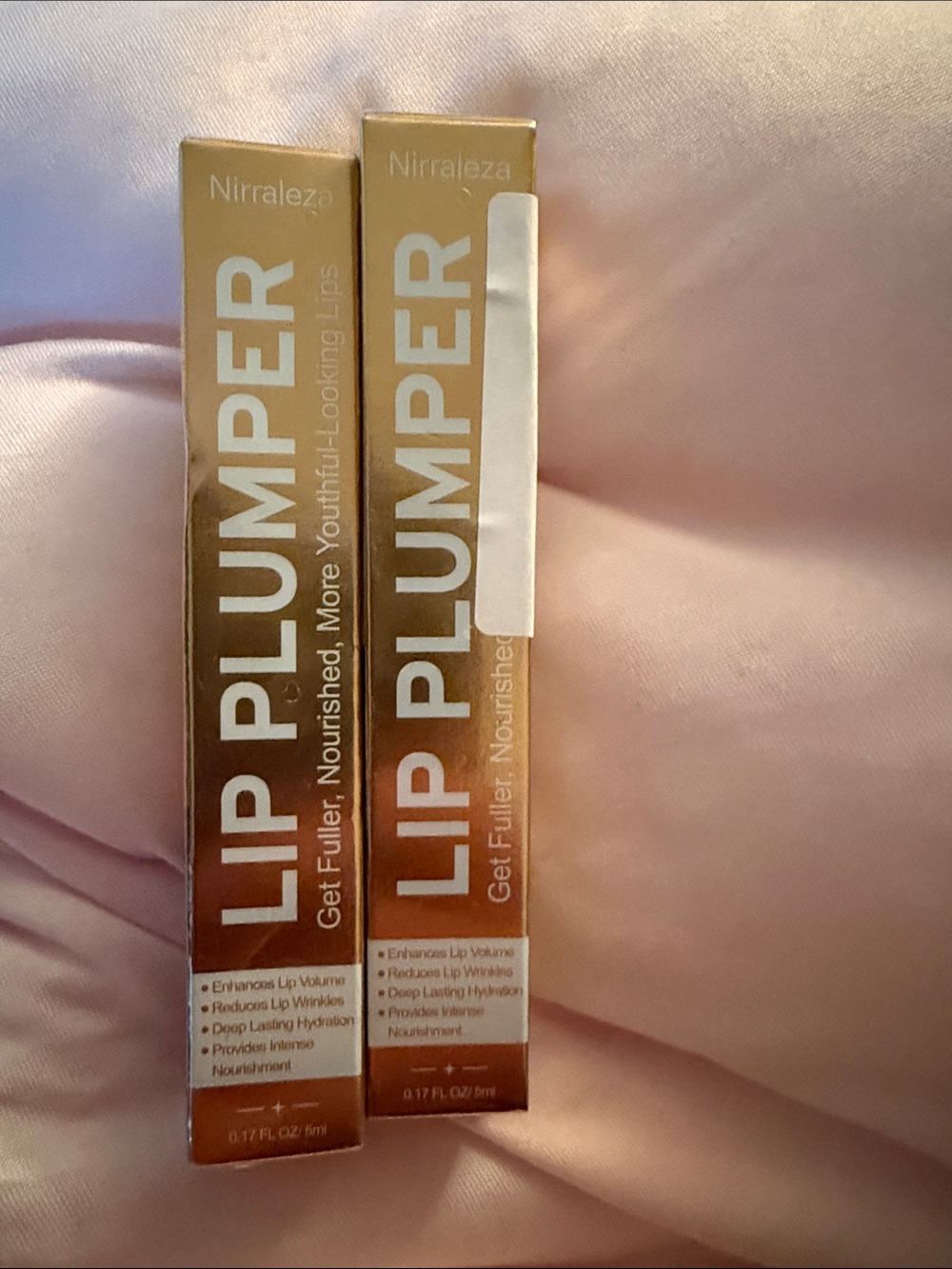Nirreleza Lip Plumper Volumizing Lip Gloss 5ml New in Box